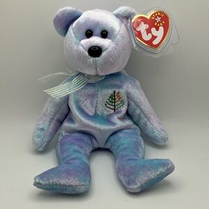 3/$30 | TY Beanie Baby | Four Seasons Hotel (Shanghai) Blue/Purple Bear Plush